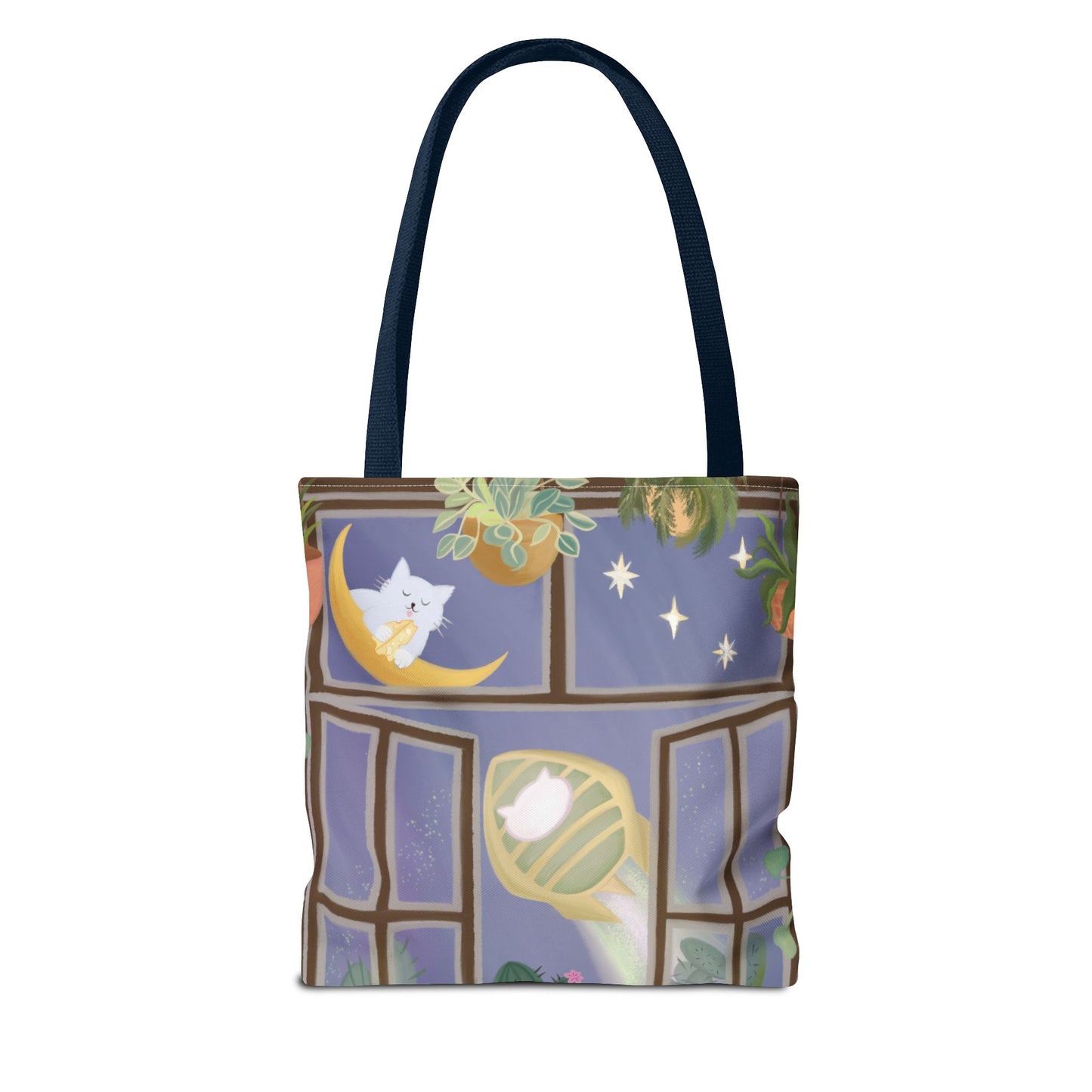 Moon Cat Tote Bag (The Feline Cheese Mission)