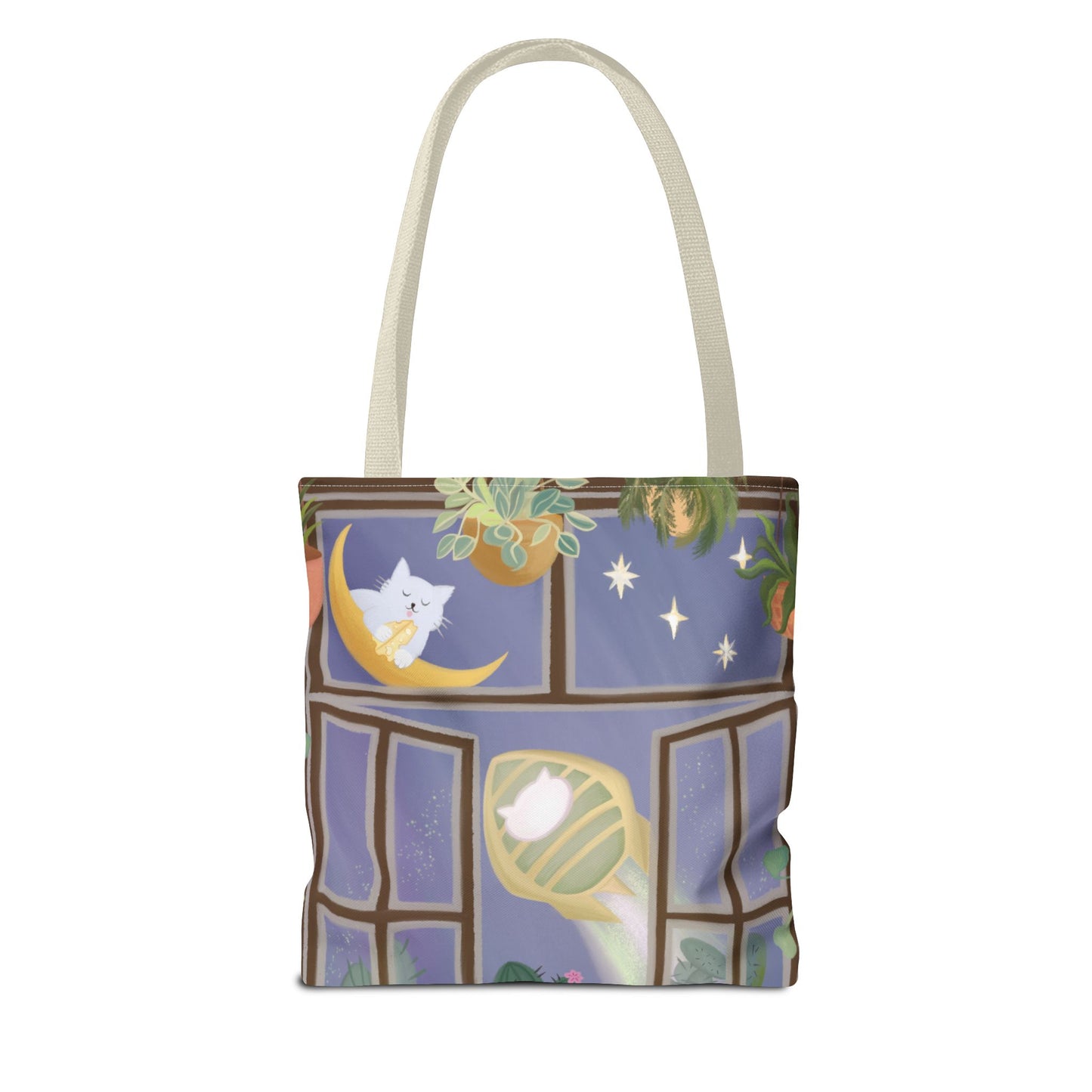 Moon Cat Tote Bag (The Feline Cheese Mission)