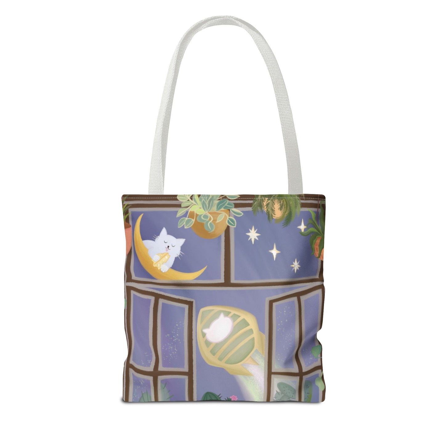 Moon Cat Tote Bag (The Feline Cheese Mission)